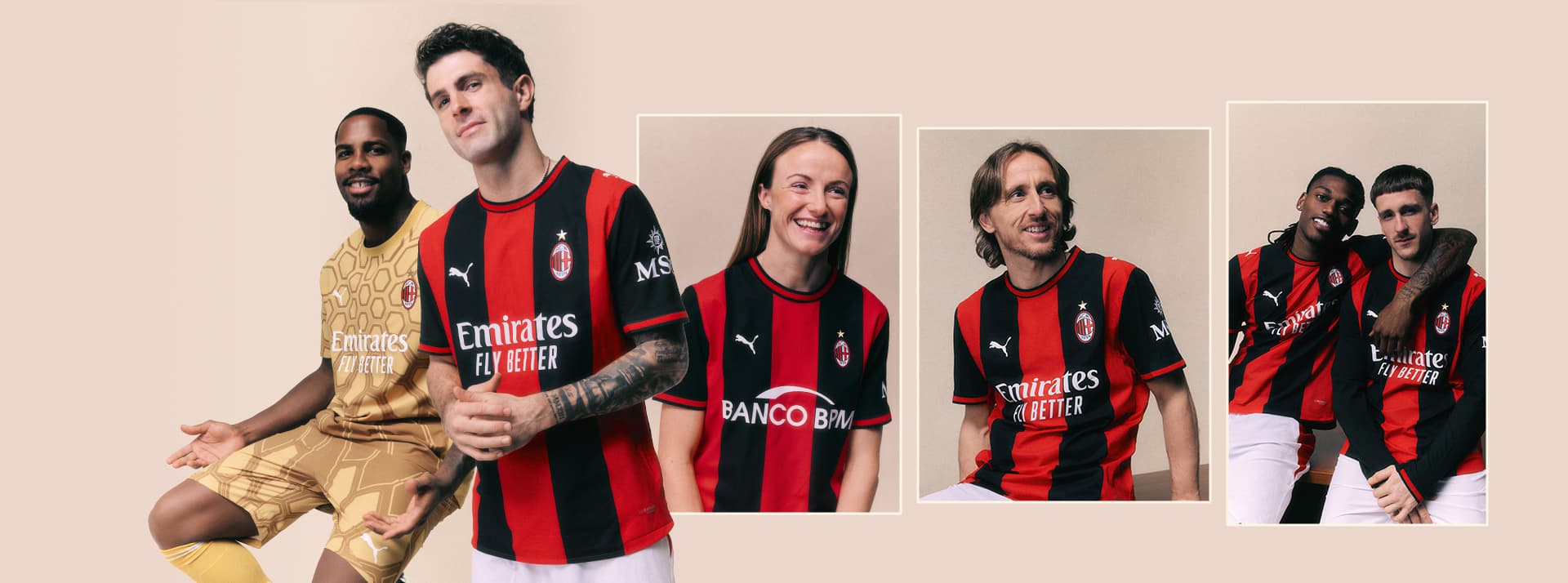Maglie ufficiali Milan