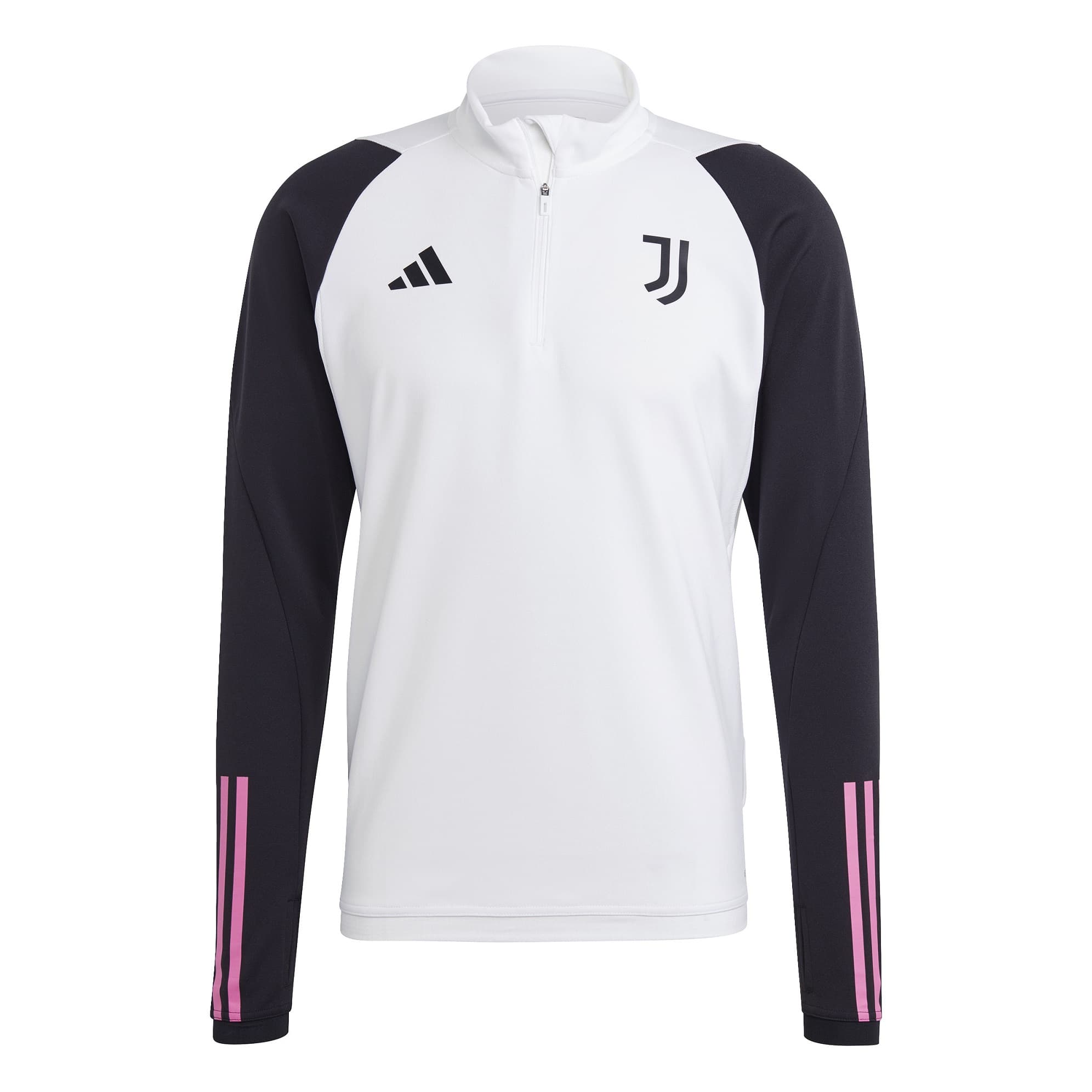 JUVENTUS FELPA ALLENAMENTO 1/4 ZIP BIANCA 2023-24