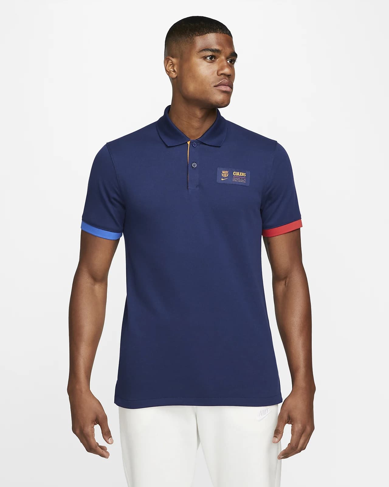 BARCELONA SLIM NAVY POLO 2022-23