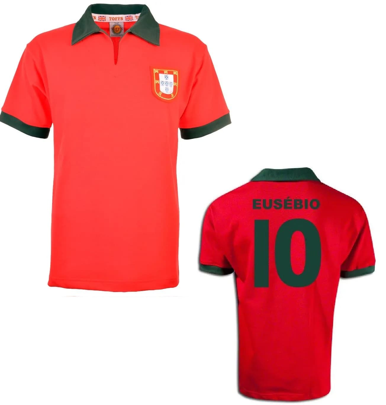 PORTUGAL EUSEBIO RETRO VINTAGE SHIRT 1960 - Image 1