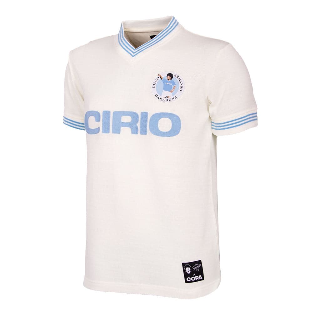 NAPOLI MARADONA RETRO VINTAGE AWAY SHIRT 1984