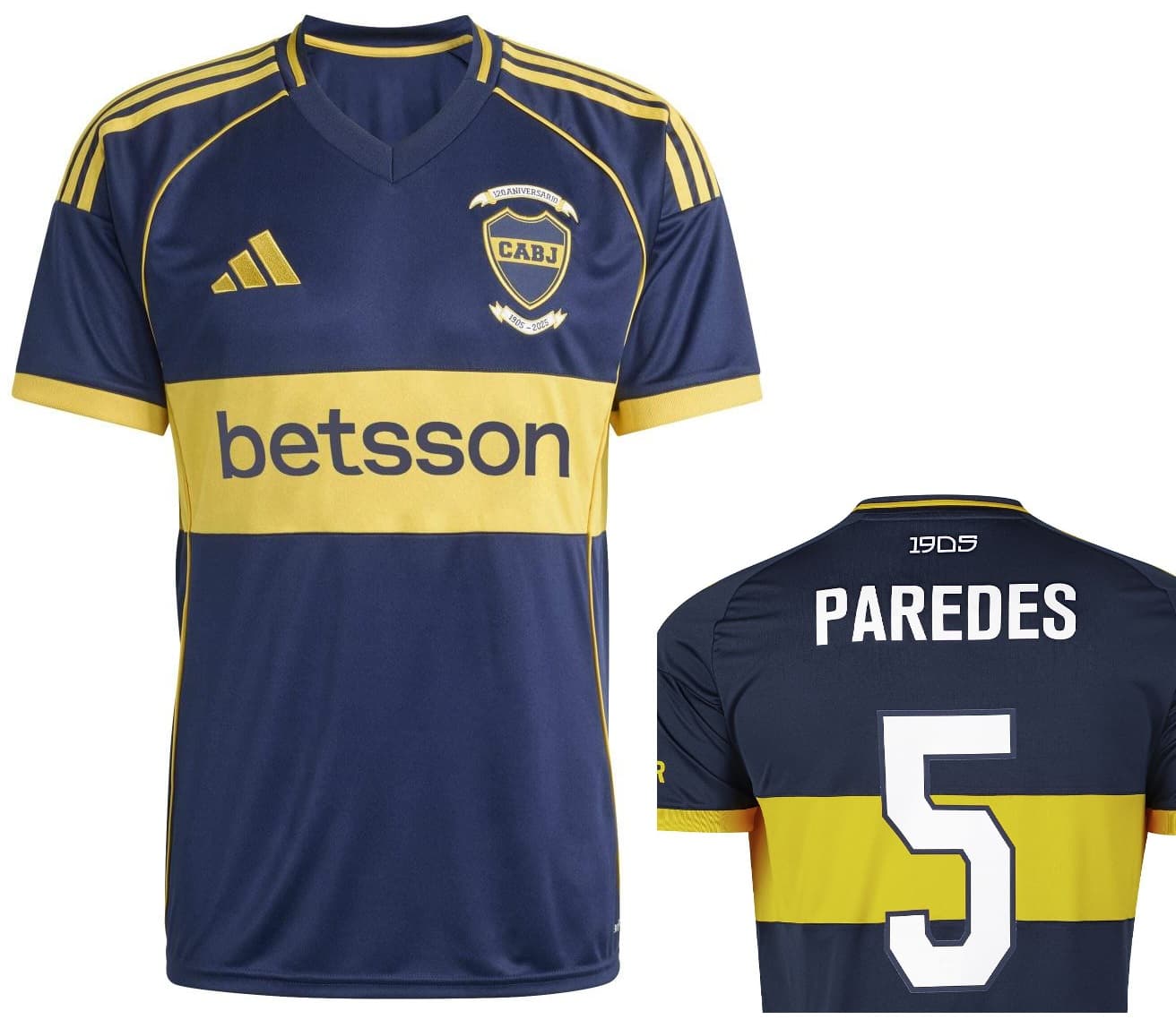 BOCA JUNIORS MAGLIA PAREDES HOME 2025-26