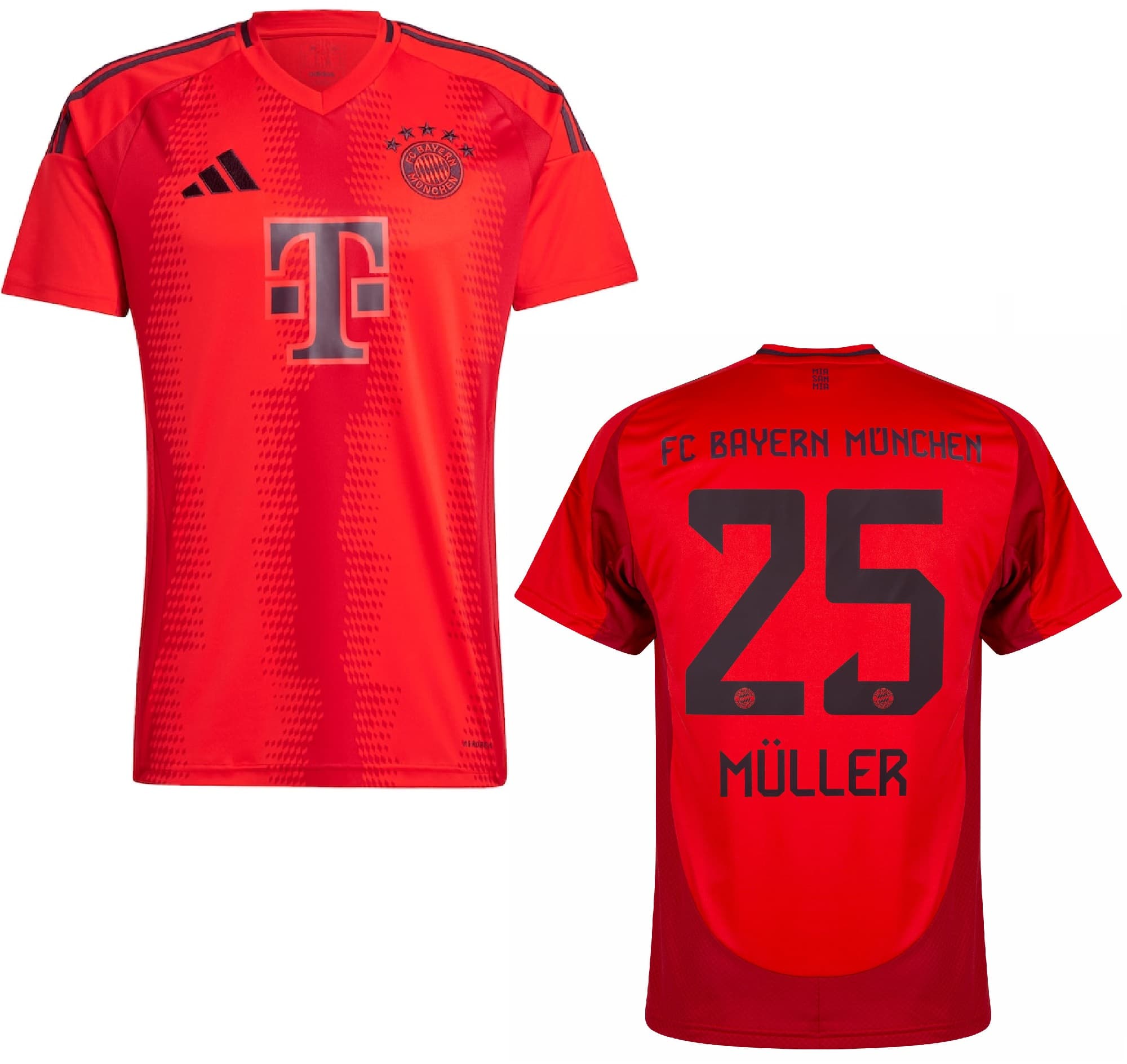 BAYERN MONACO MAGLIA MULLER HOME 2024-25 - Immagine 1