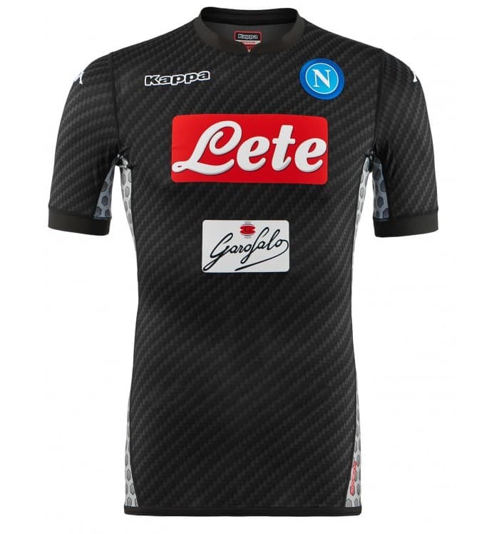 NAPOLI SSC MAGLIA KARBON 2017-18
