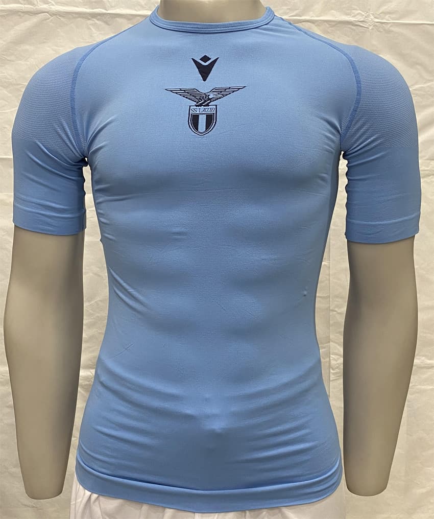 SS LAZIO SHORT SLEEVES LIGHT BLUE UNDERSHIRT 2021-22