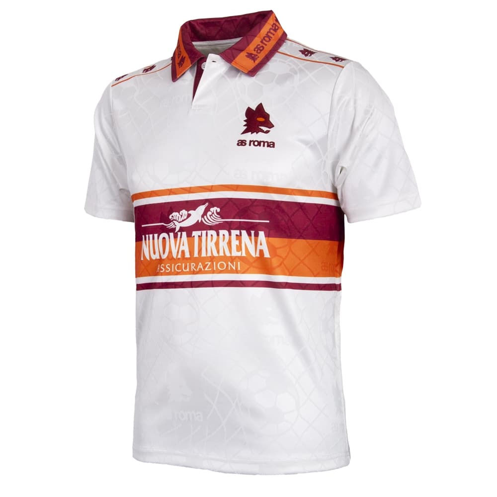 AS ROMA MAGLIA RETRO VINTAGE AWAY 1994-95
