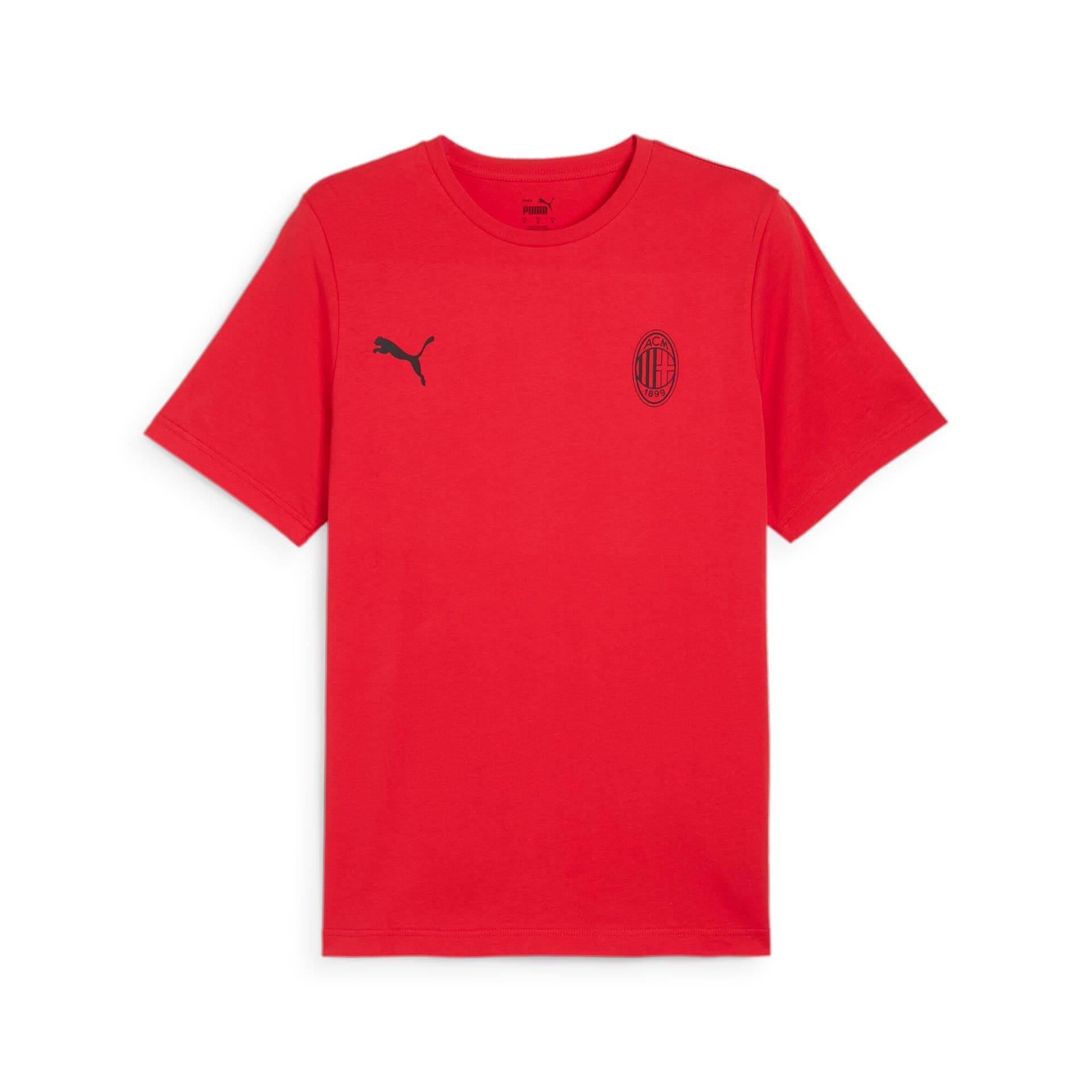 AC MILAN T-SHIRT ESSENTIAL ROSSA 2025-26