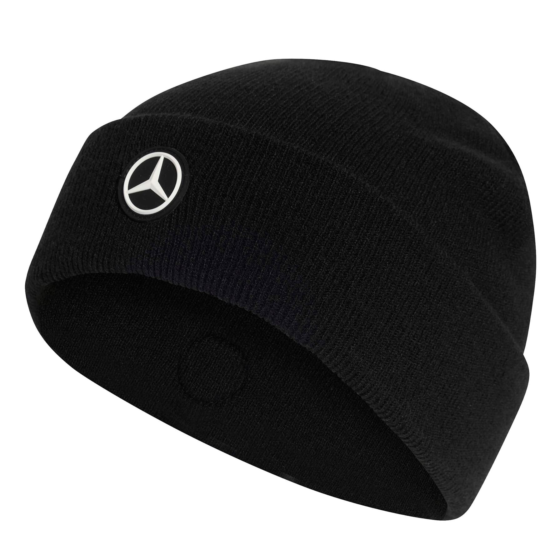MERCEDES BLACK BEANIE 2025-26