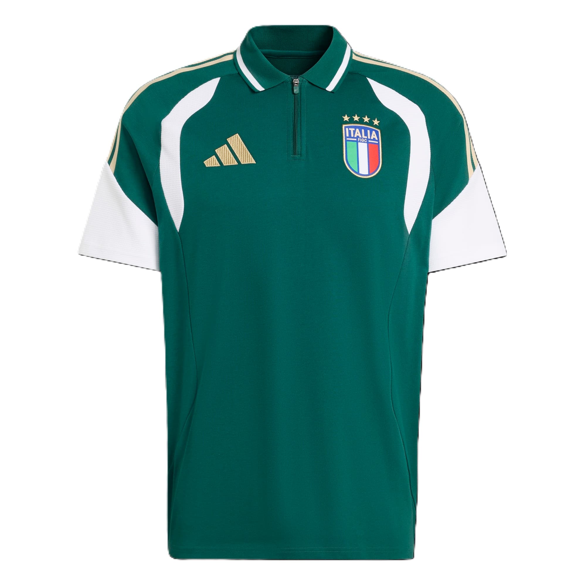 ITALIA FIGC PLAYER GREEN POLO 2025-27