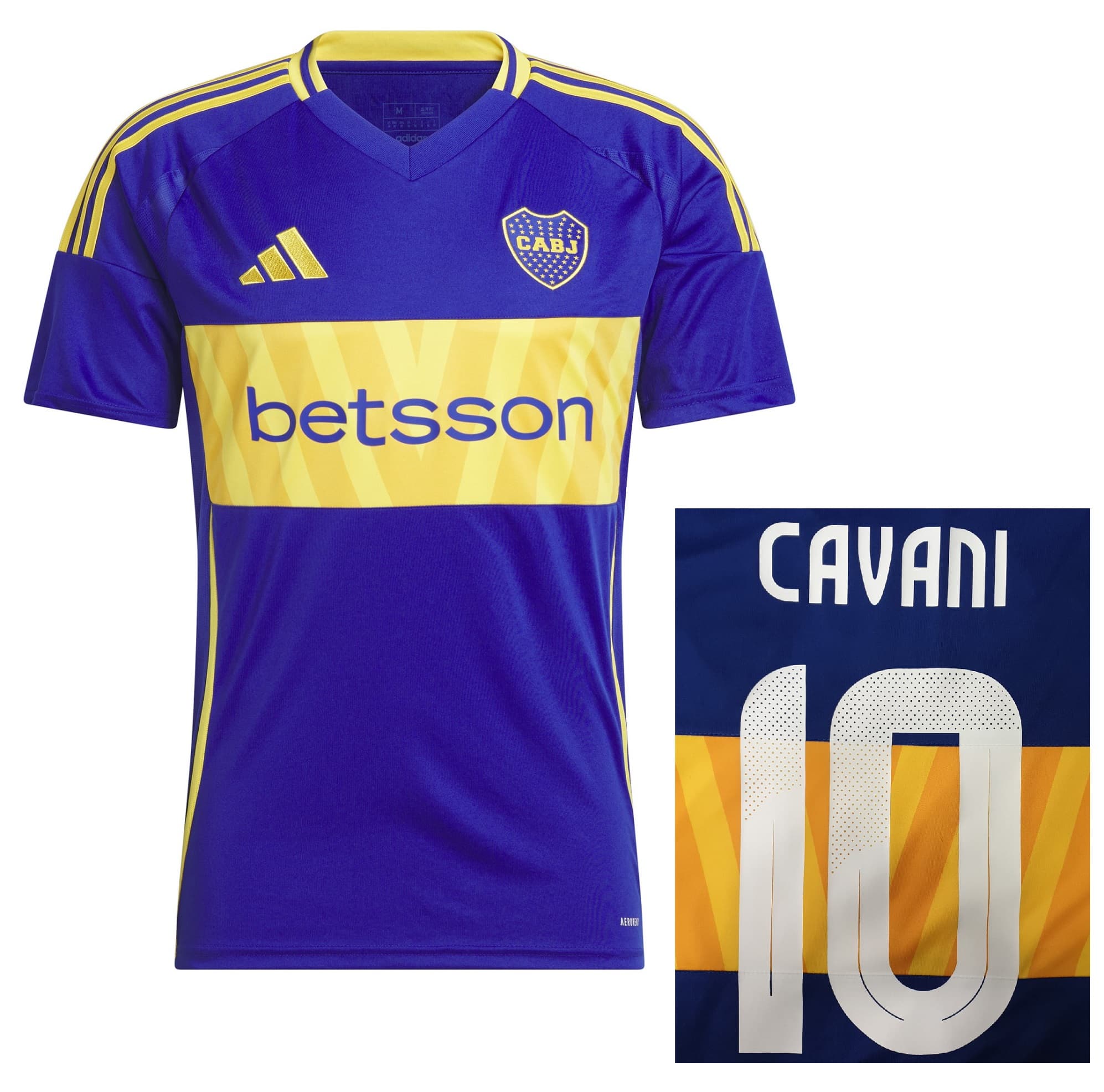 BOCA JUNIORS CAVANI HOME SHIRT 2024-25