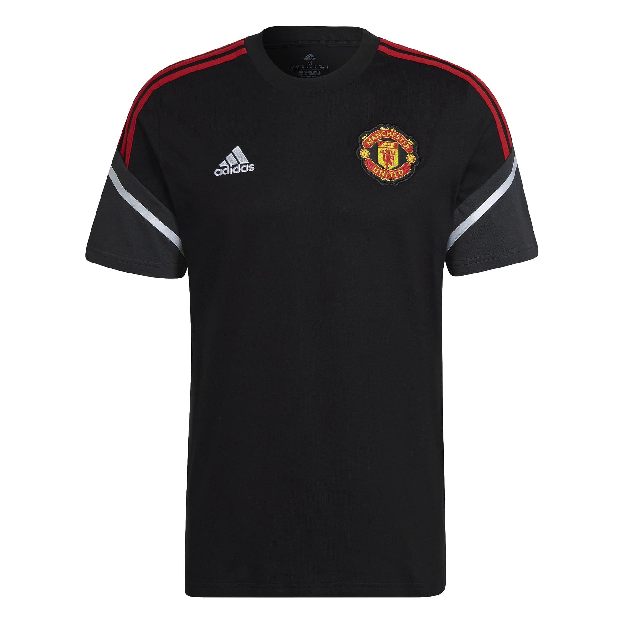 MANCHESTER UNITED BLACK T-SHIRT 2022-23