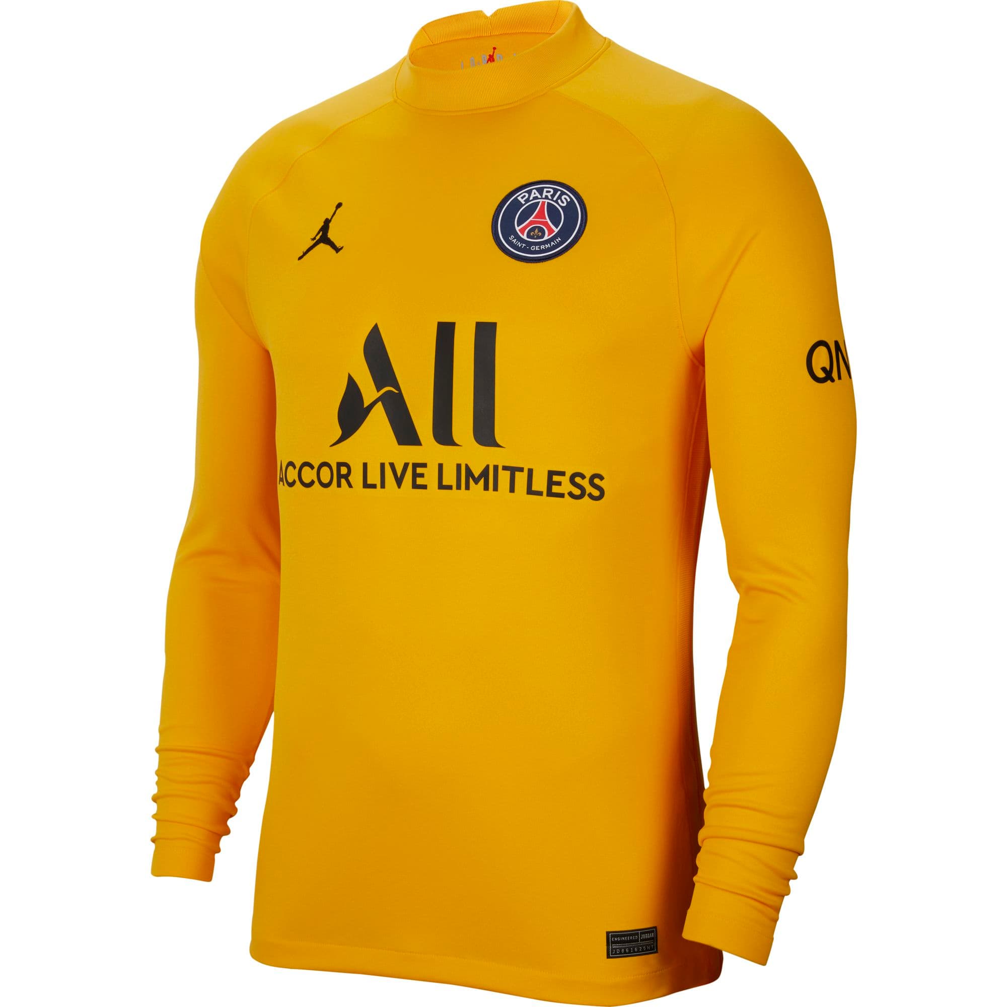 PSG MAGLIA PORTIERE GIALLA 2021-22