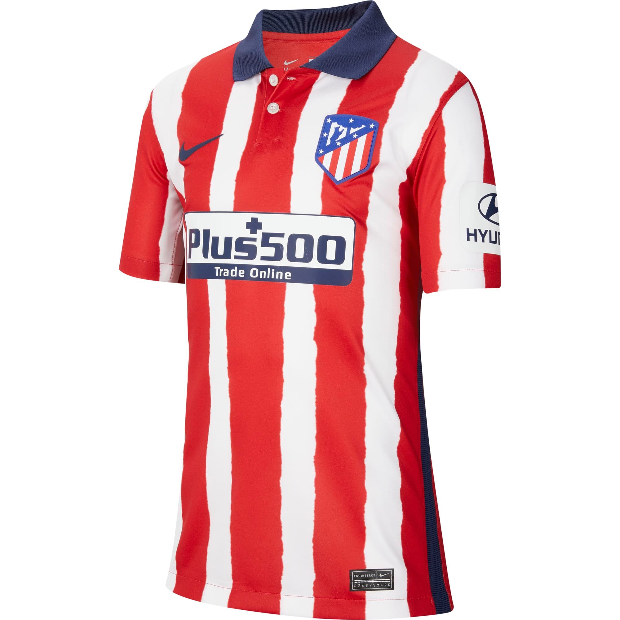 ATLETICO MADRID JUNIOR HOME SHIRT 2020-21