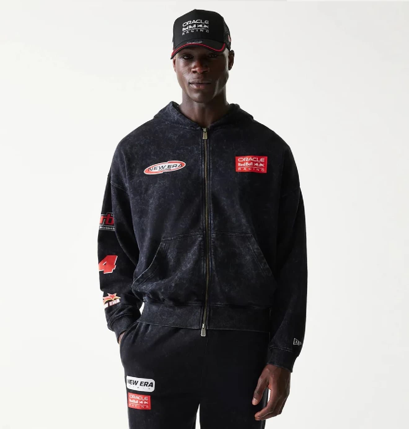 RED BULL FELPA ZIP NEWERA