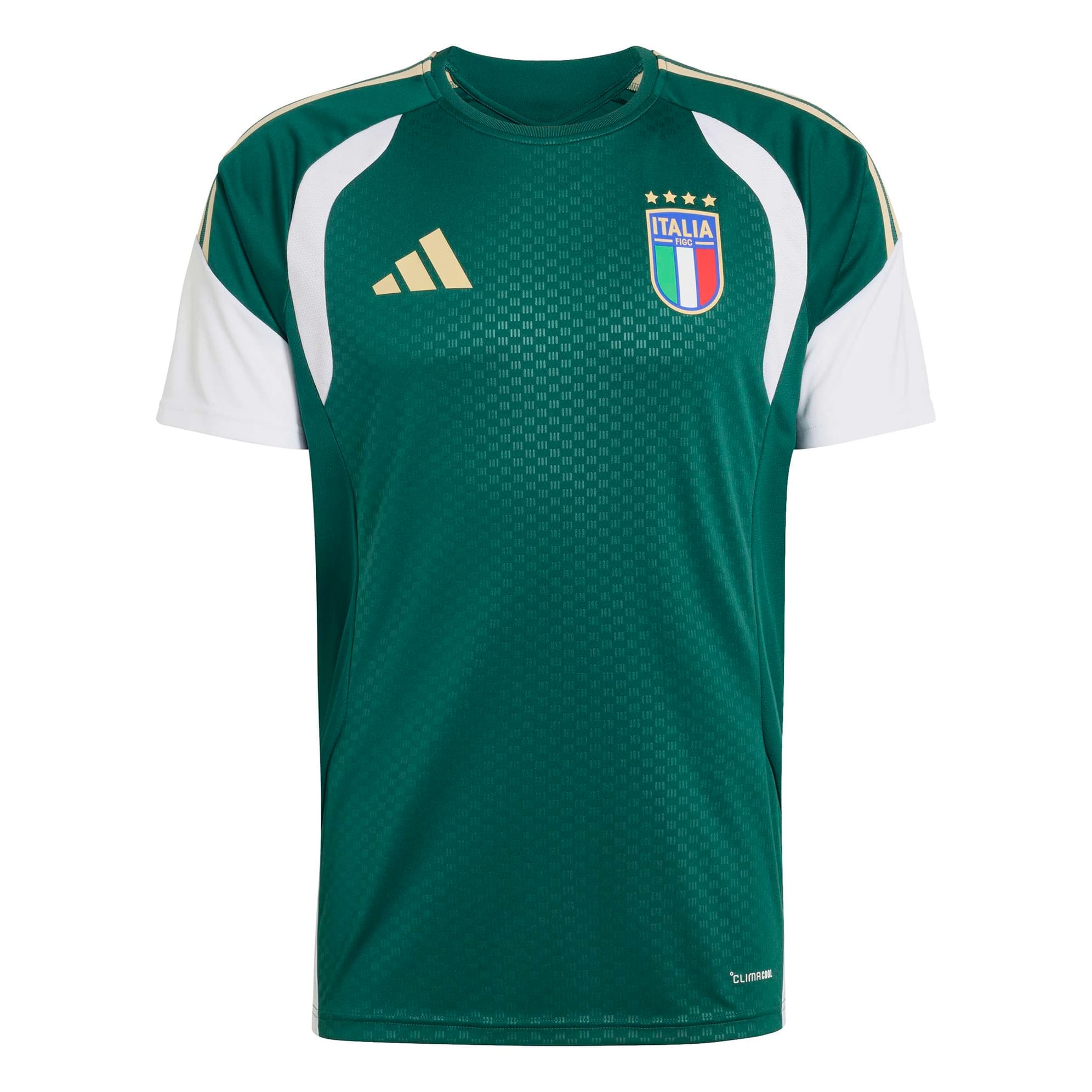 ITALIA FIGC TRAINING GREEN SHIRT 2025-27