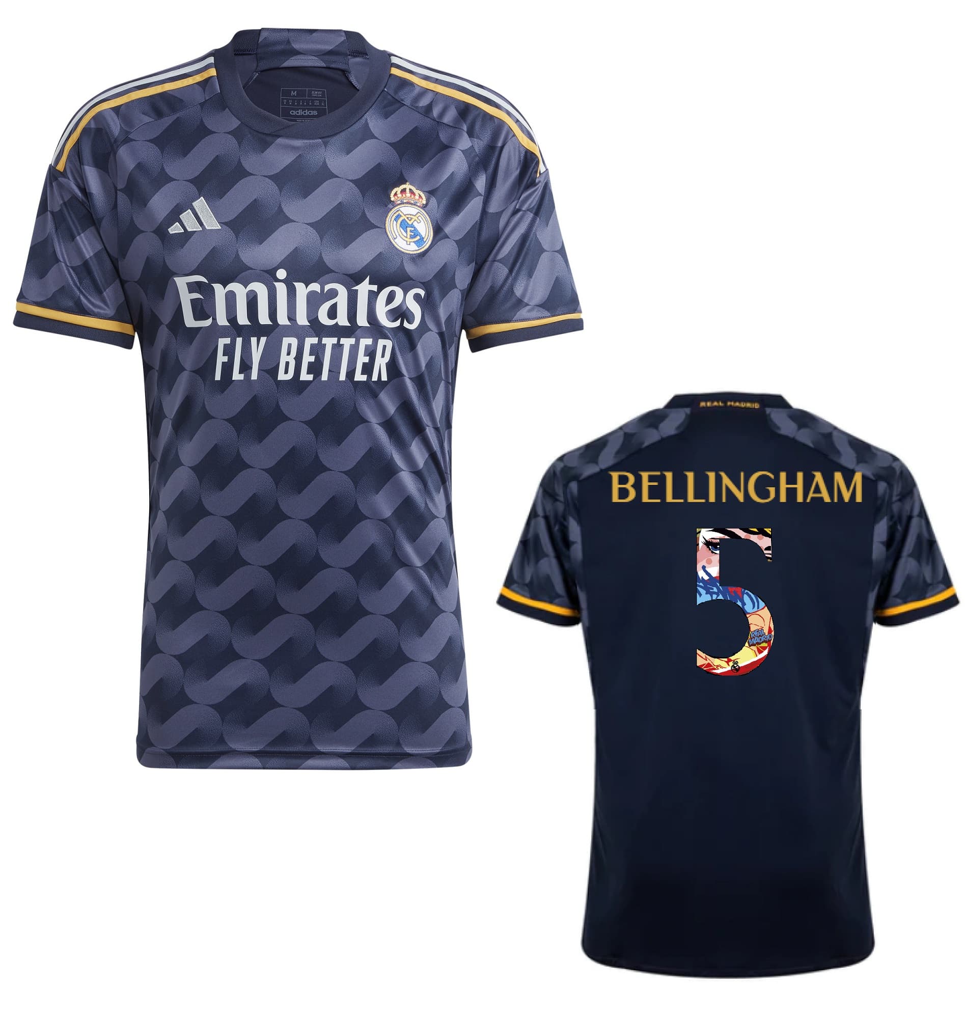 REAL MADRID MAGLIA BELLLINGHAM SUMMER EDITION 2023-24