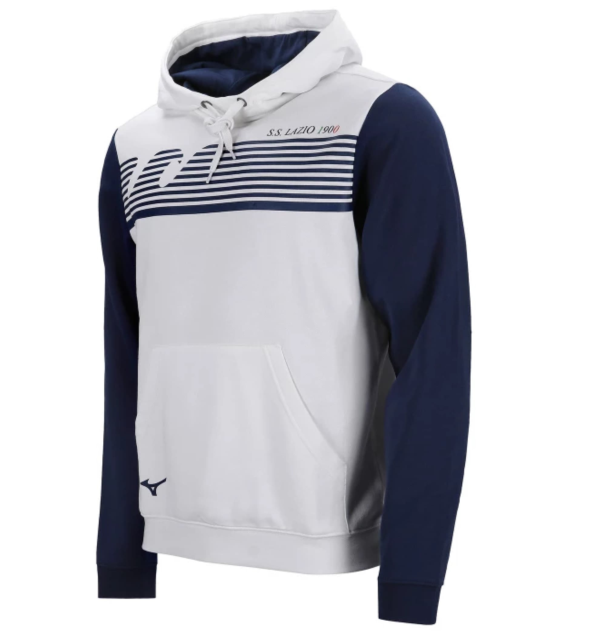 SS LAZIO FAN WHITE HOODY SWEAT 2022-23