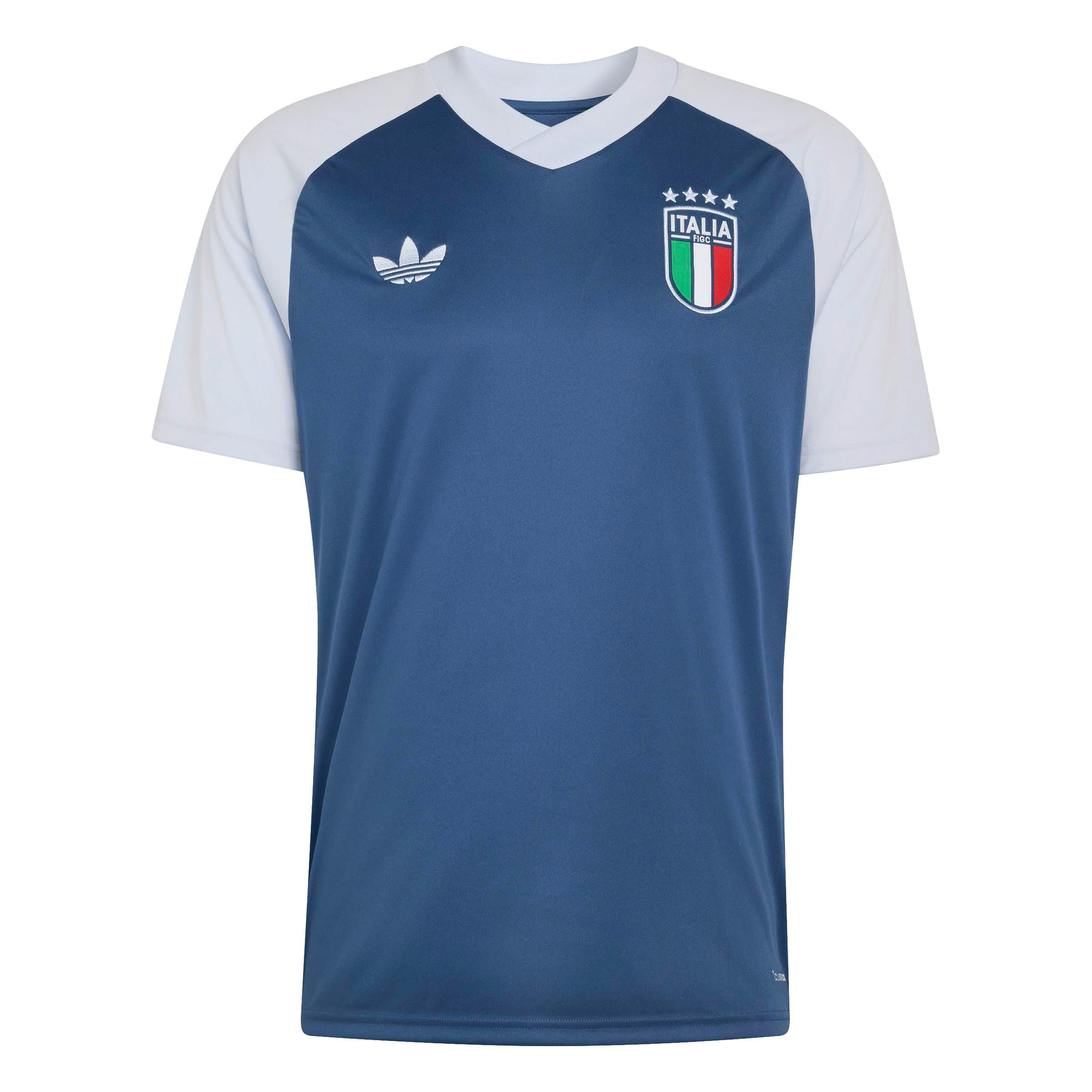 ITALIA FIGC PREMATCH NAVY SHIRT 2026-27