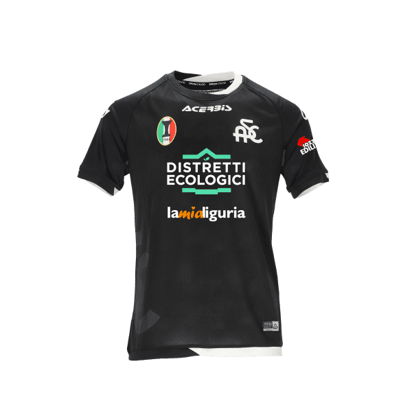 LA SPEZIA MAGLIA AWAY NERA 2022-23
