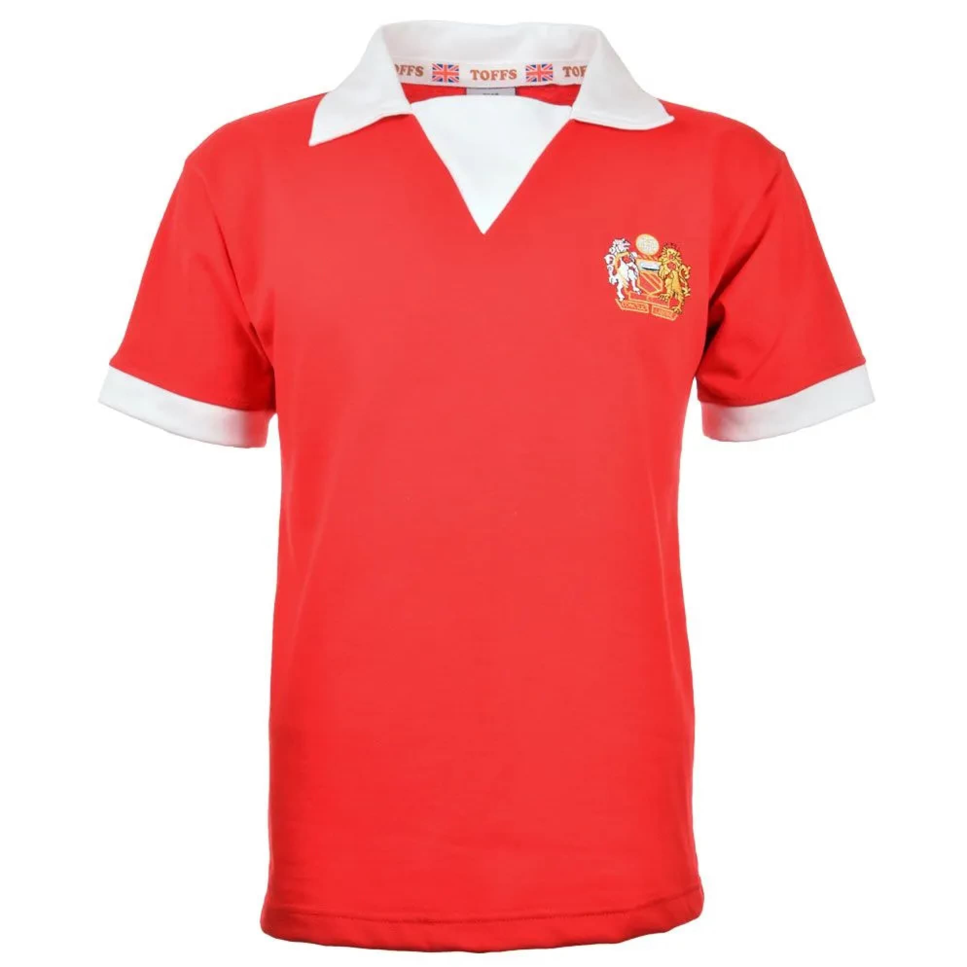 MANCHESTER UNITED RETRO VINTAGE SHIRT 1970 - Image 1
