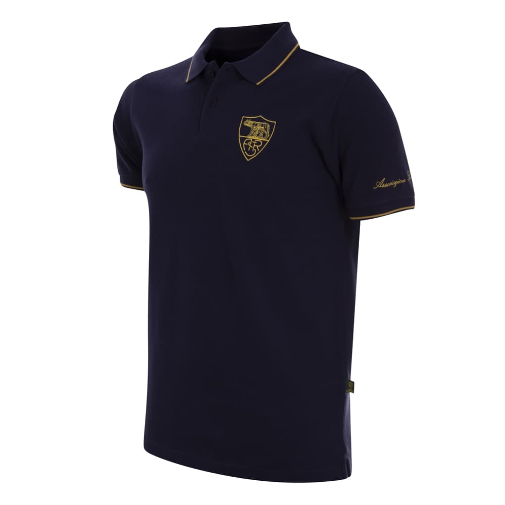 AS ROMA POLO BLU HERITAGE