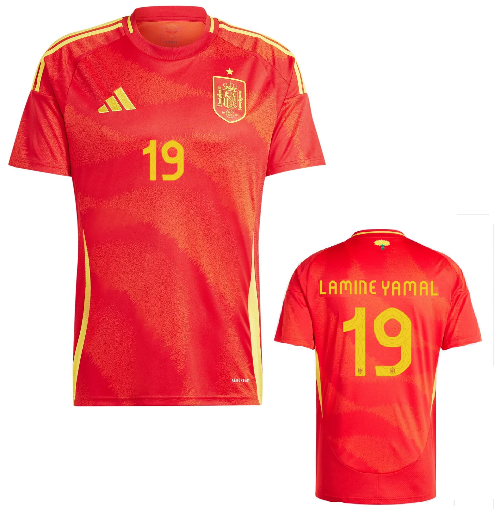 SPAIN LAMINE YAMAL HOME SHIRT 2024-25 - Image 1