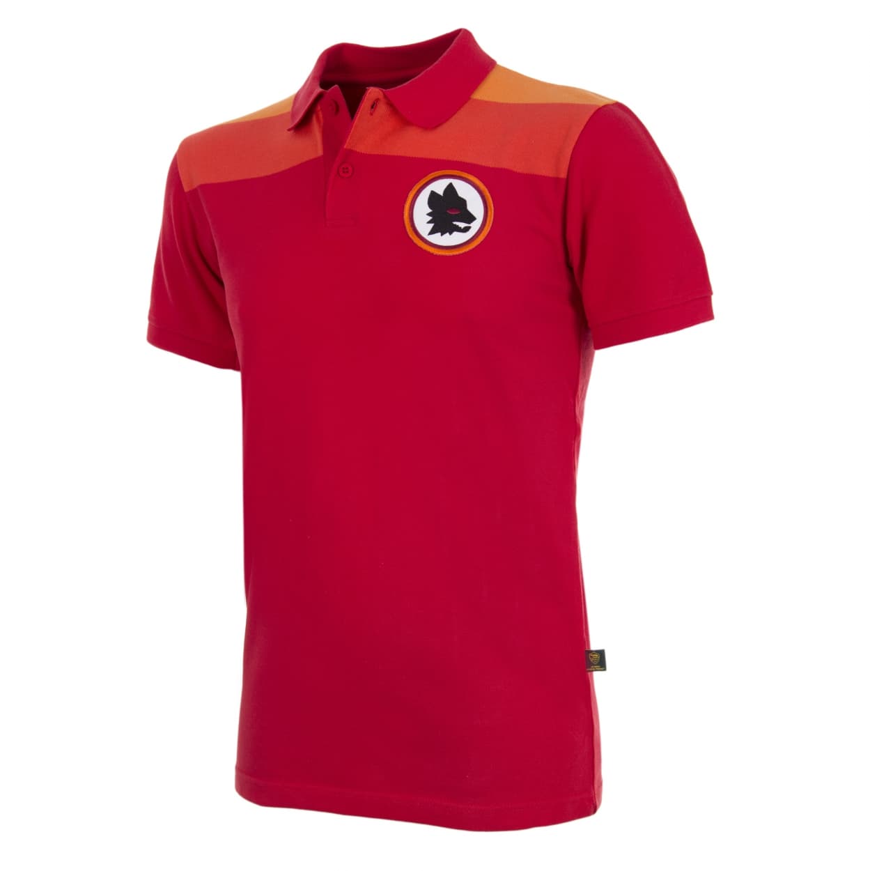 AS ROMA POLO LUPETTO ROSSA