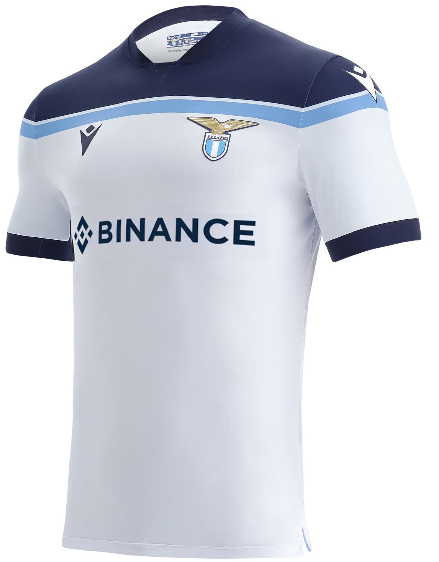 SS LAZIO AUTHENTIC MATCH AWAY SHIRT 2021-22