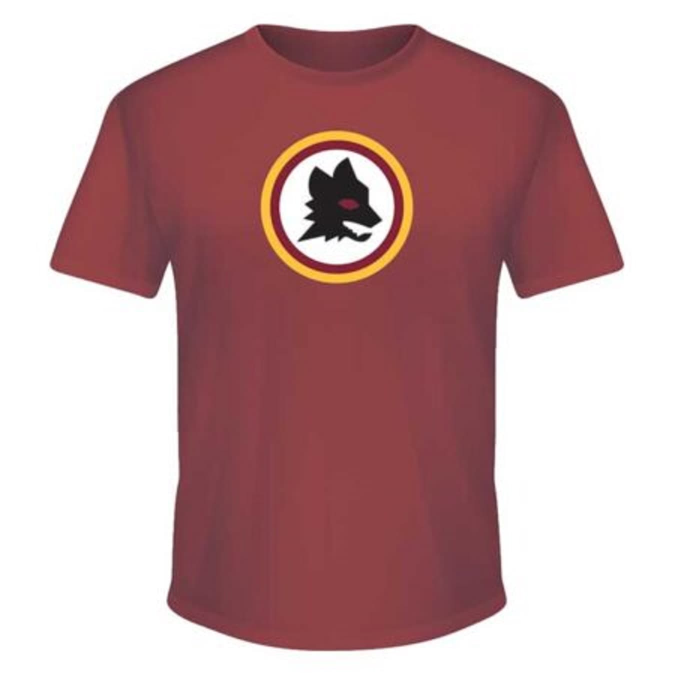 AS ROMA RED WOLF T-SHIRT - Image 1
