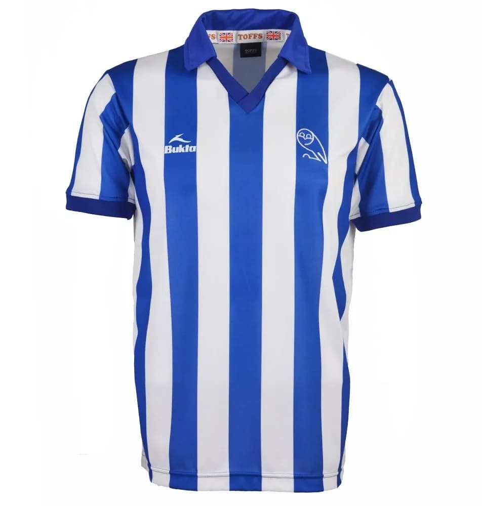SHEFFIELD WEDNESDAY RETRO VINTAGE SHIRT 1982-83 - Image 1