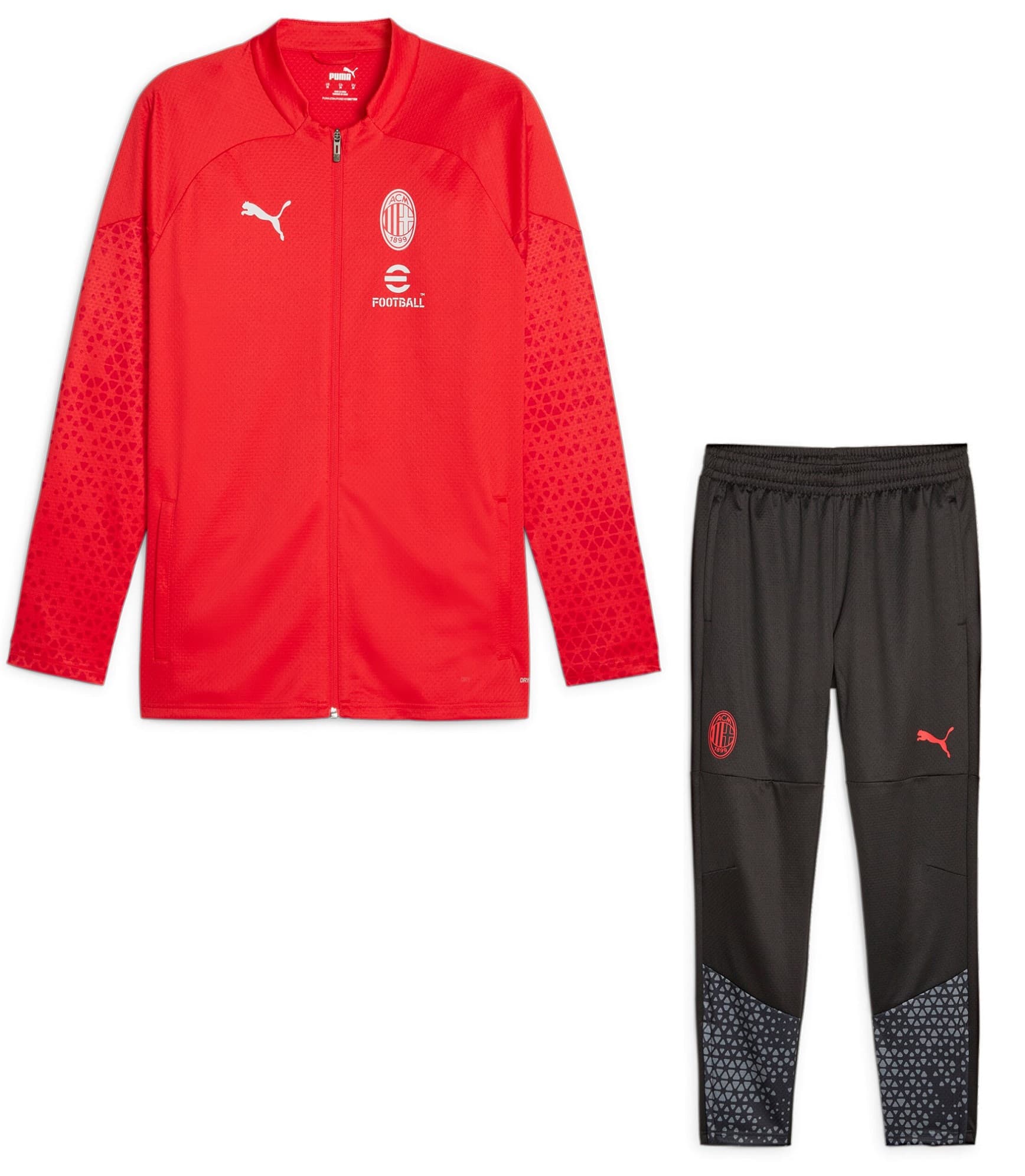 AC MILAN TUTA ACETATA ROSSA 2023-24