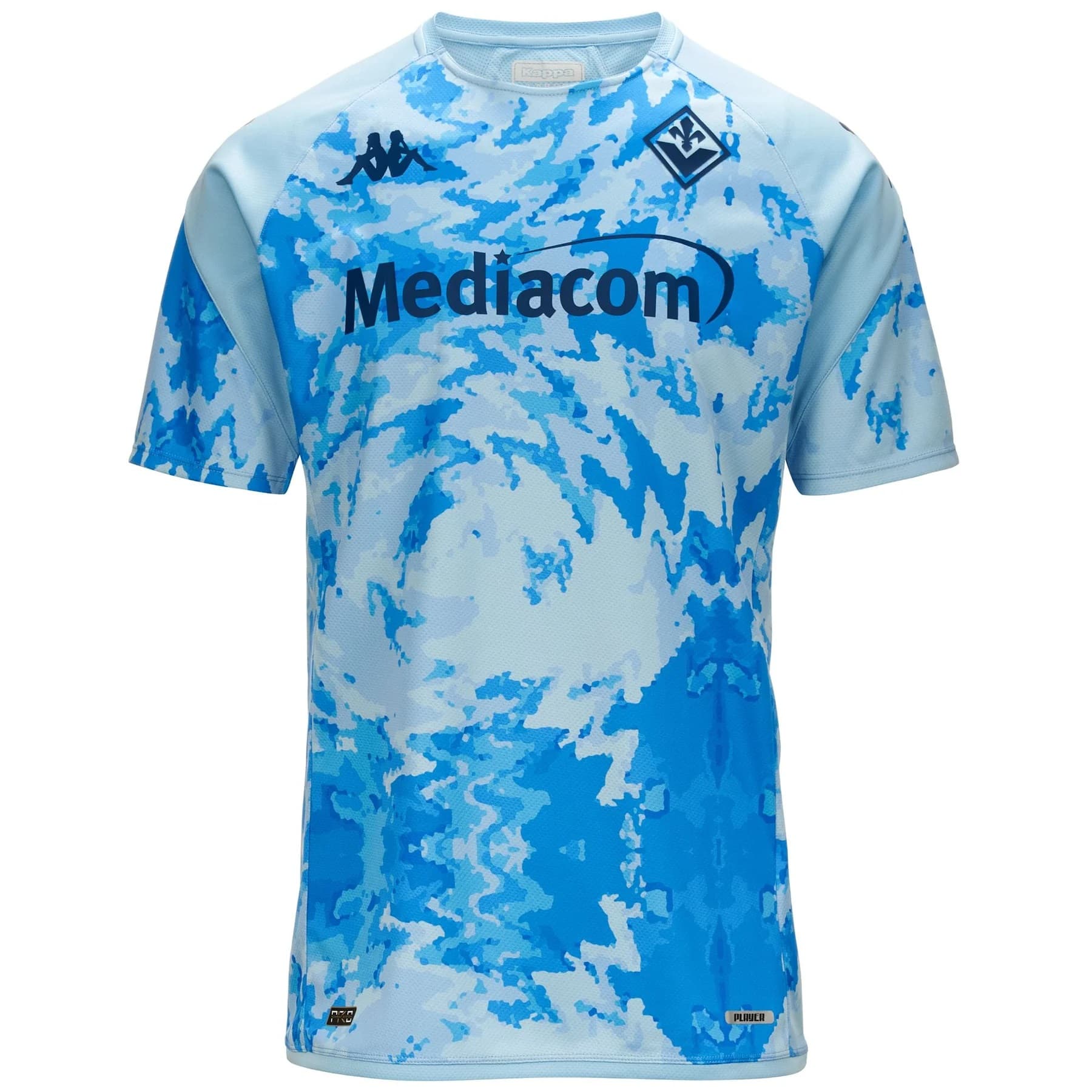 FIORENTINA PREMATCH BLUE SHIRT 2023-24