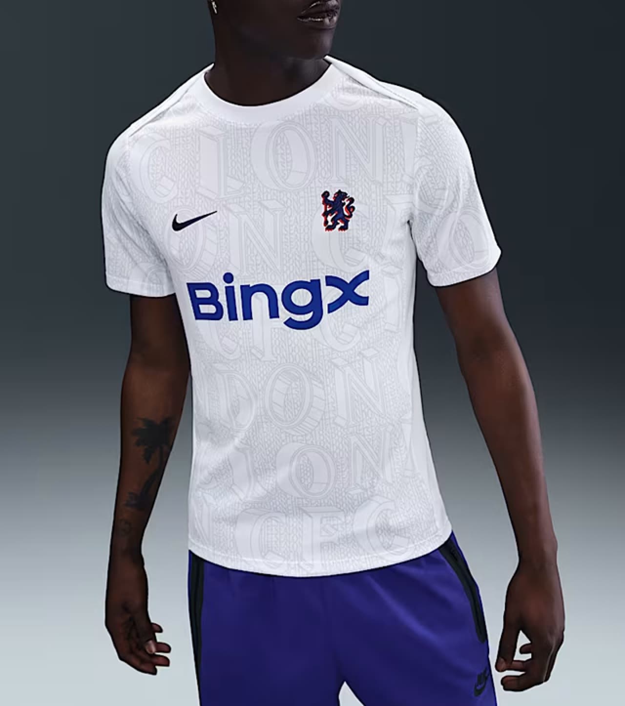 CHELSEA PREMATCH WHITE SHIRT 2025-26 - Image 1