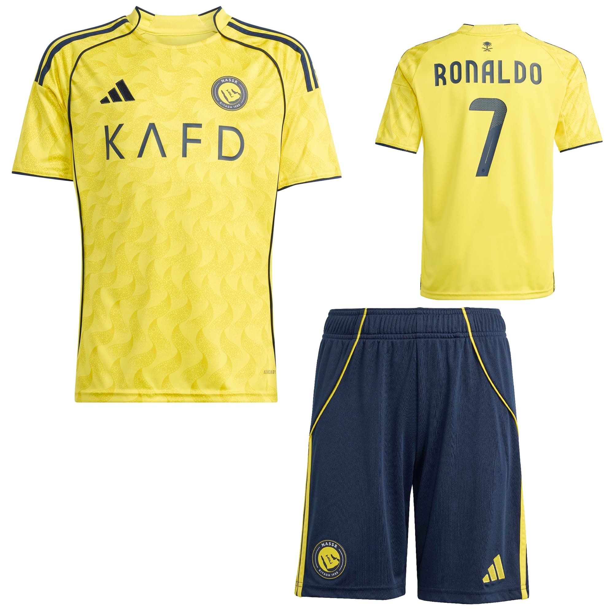AL NASSR RONALDO JUNIOR KIT 2025-26