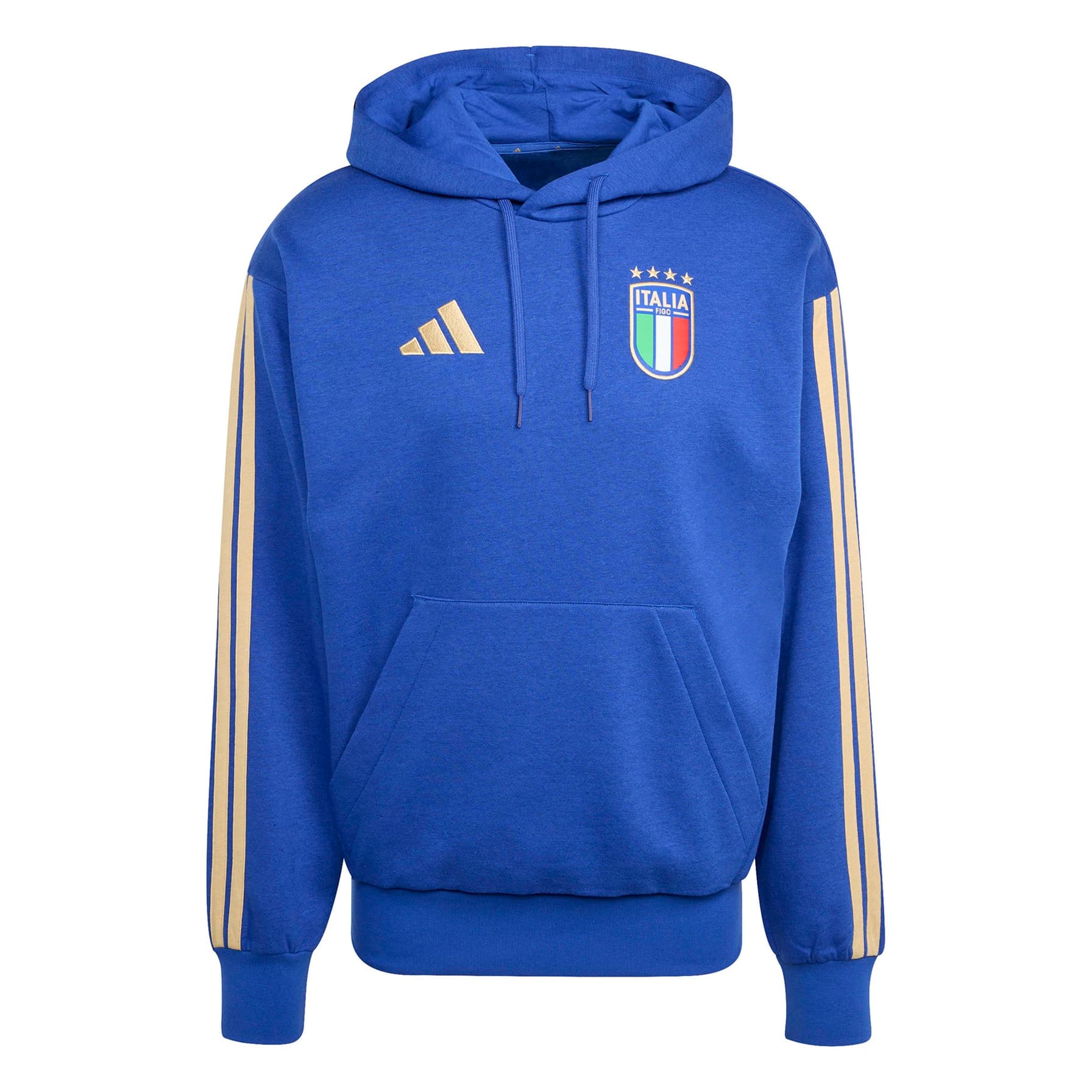 ITALIA FIGC HOODY FLEECE ROYAL SWEAT 2025-27