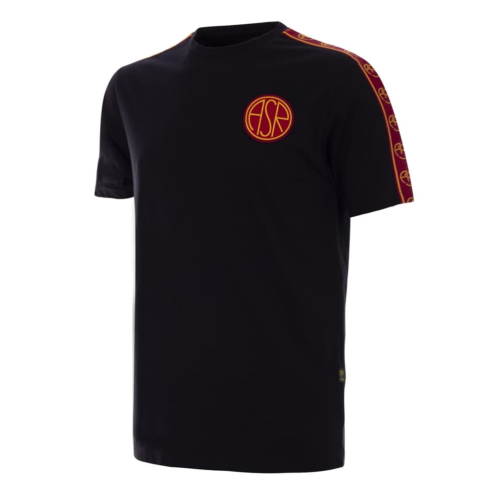 AS ROMA T-SHIRT TAPER NERA