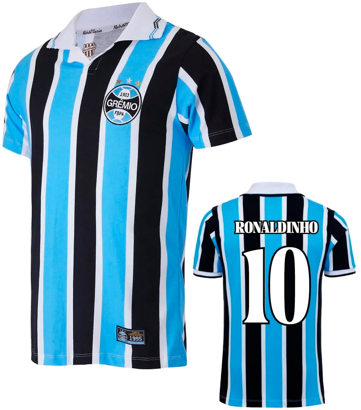 GREMIIO MAGLIA RONALDINHO VINTAGE RETRO 1995