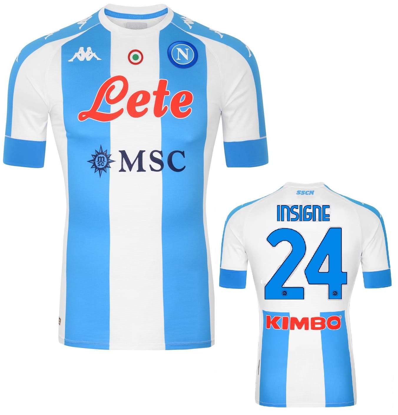 SSC NAPOLI MAGLIA INSIGNE ARGENTINA 2020-21