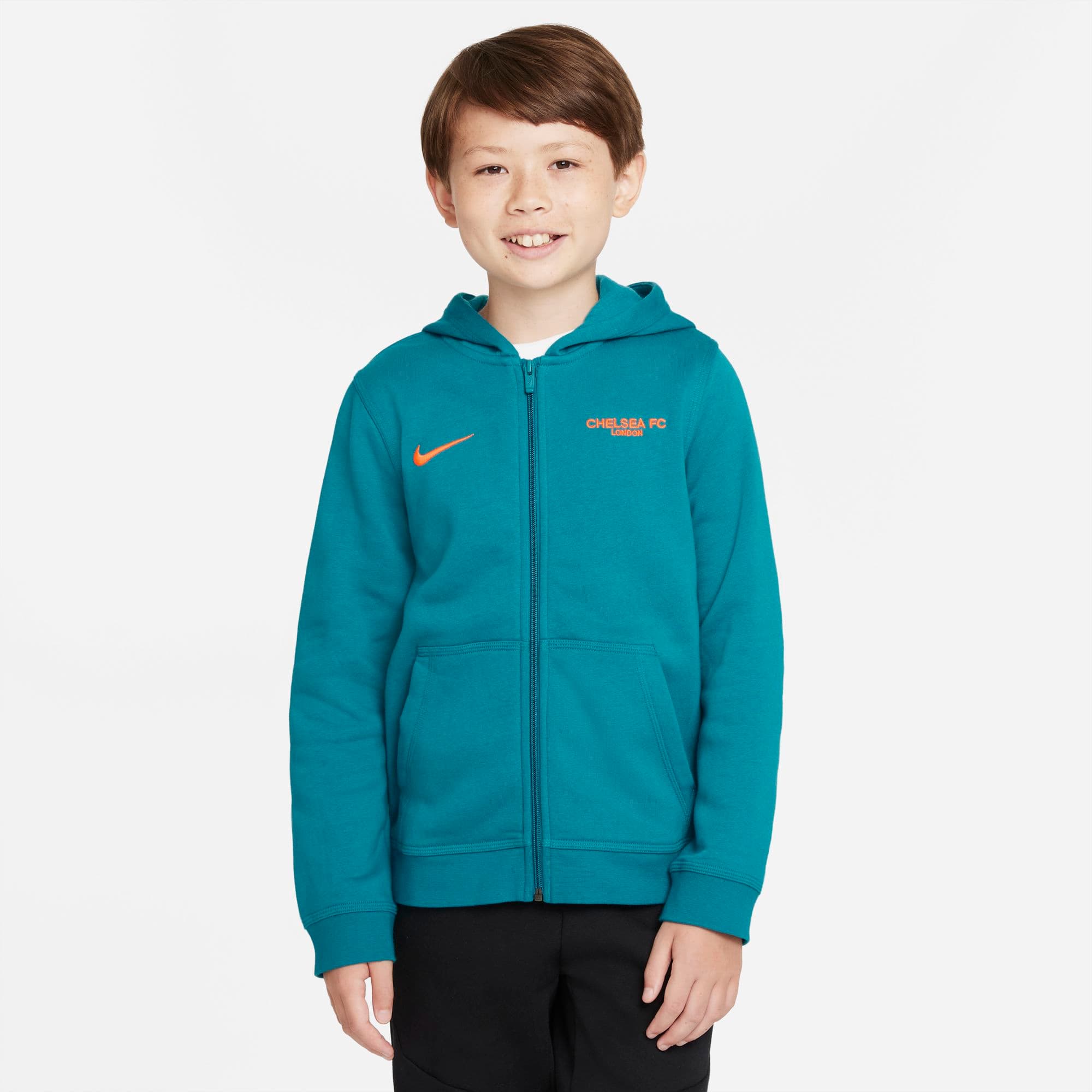 CHELSEA JUNIOR HOODY FULL ZIP SWEAT 2021-22
