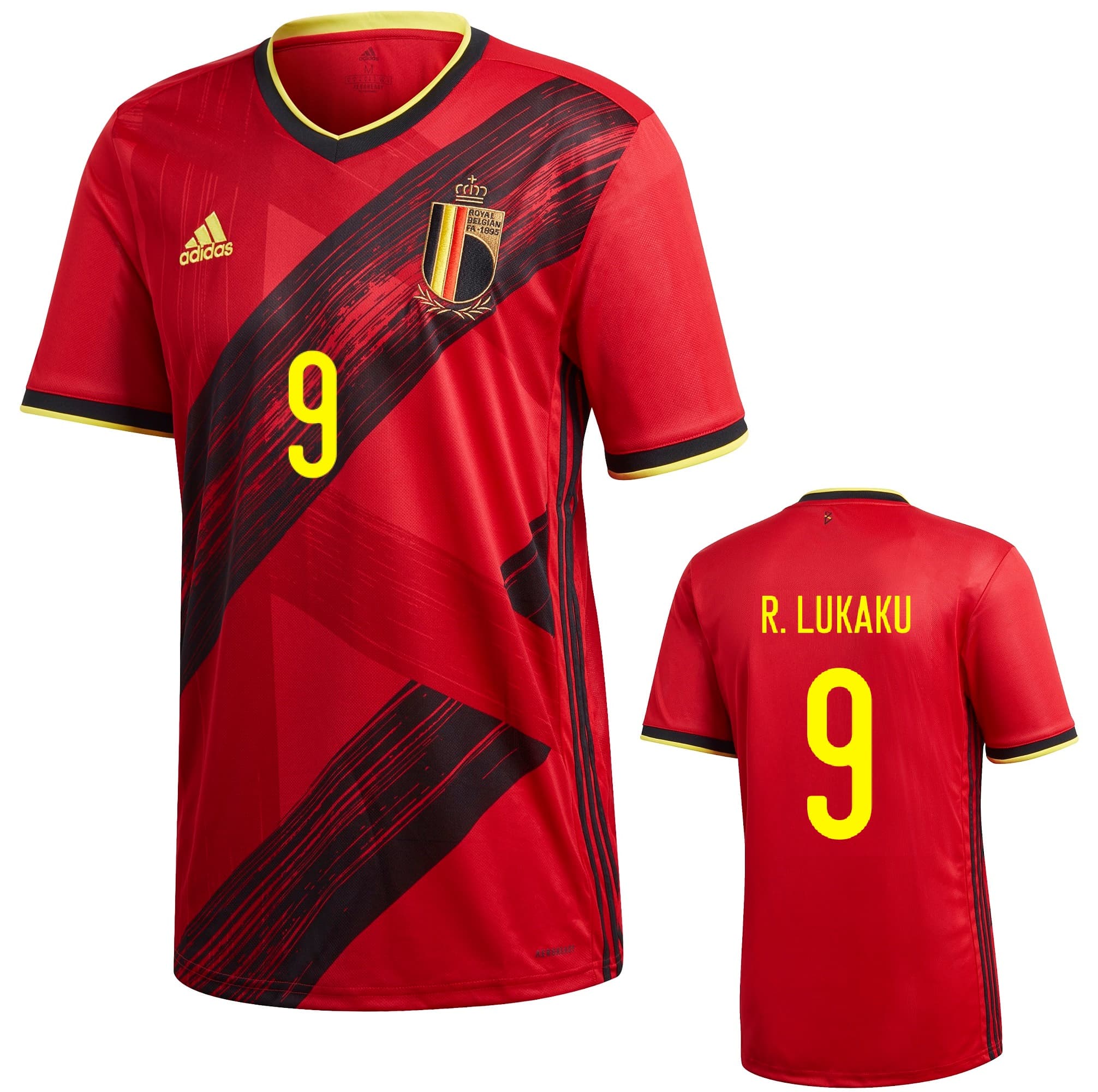 BELGIUM LUKAKU HOME SHIRT 2019-21