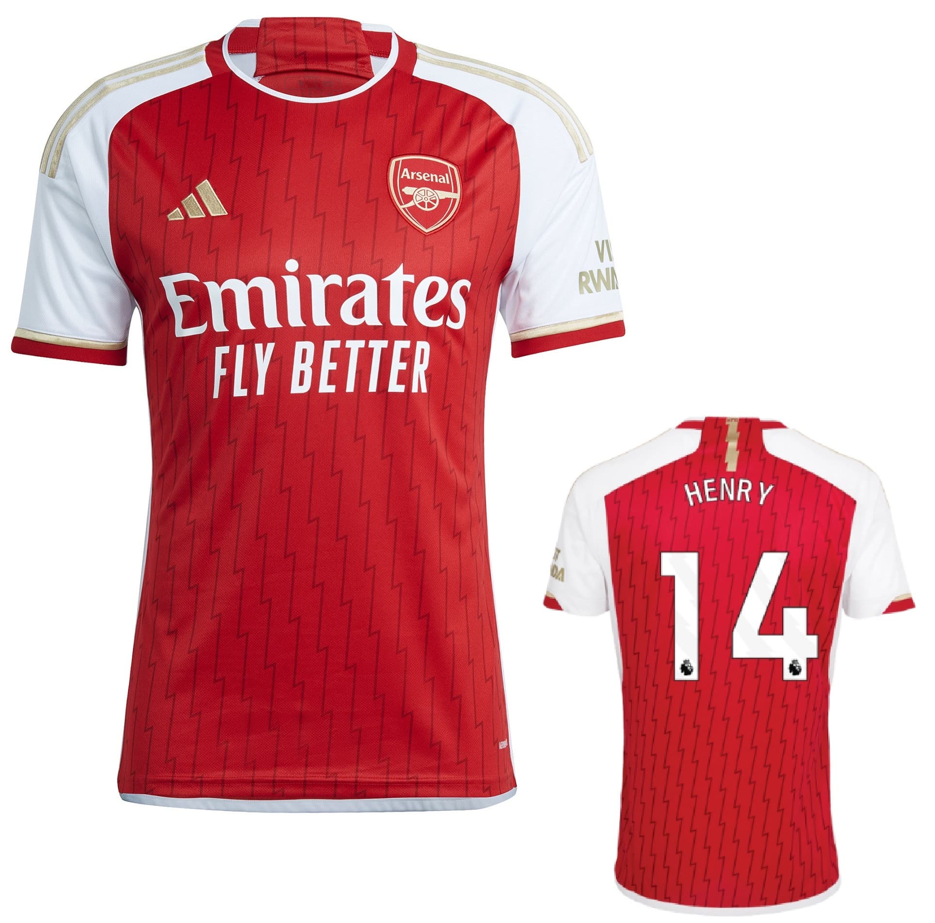 ARSENAL LEGEND HENRY14 HOME SHIRT 2023-24