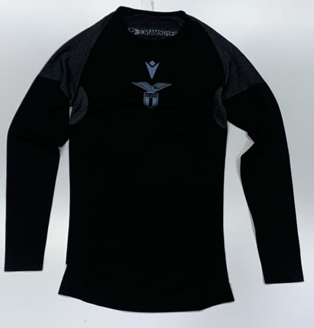 SS LAZIO LONG SLEEVES BLACK UNDERSHIRT 2021-22
