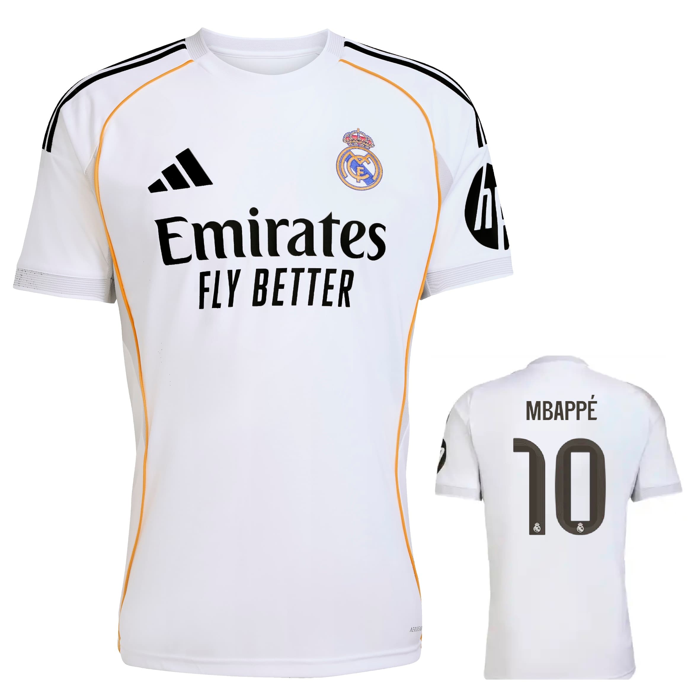 REAL MADRID MAGLIA MBAPPE HOME 2025-26