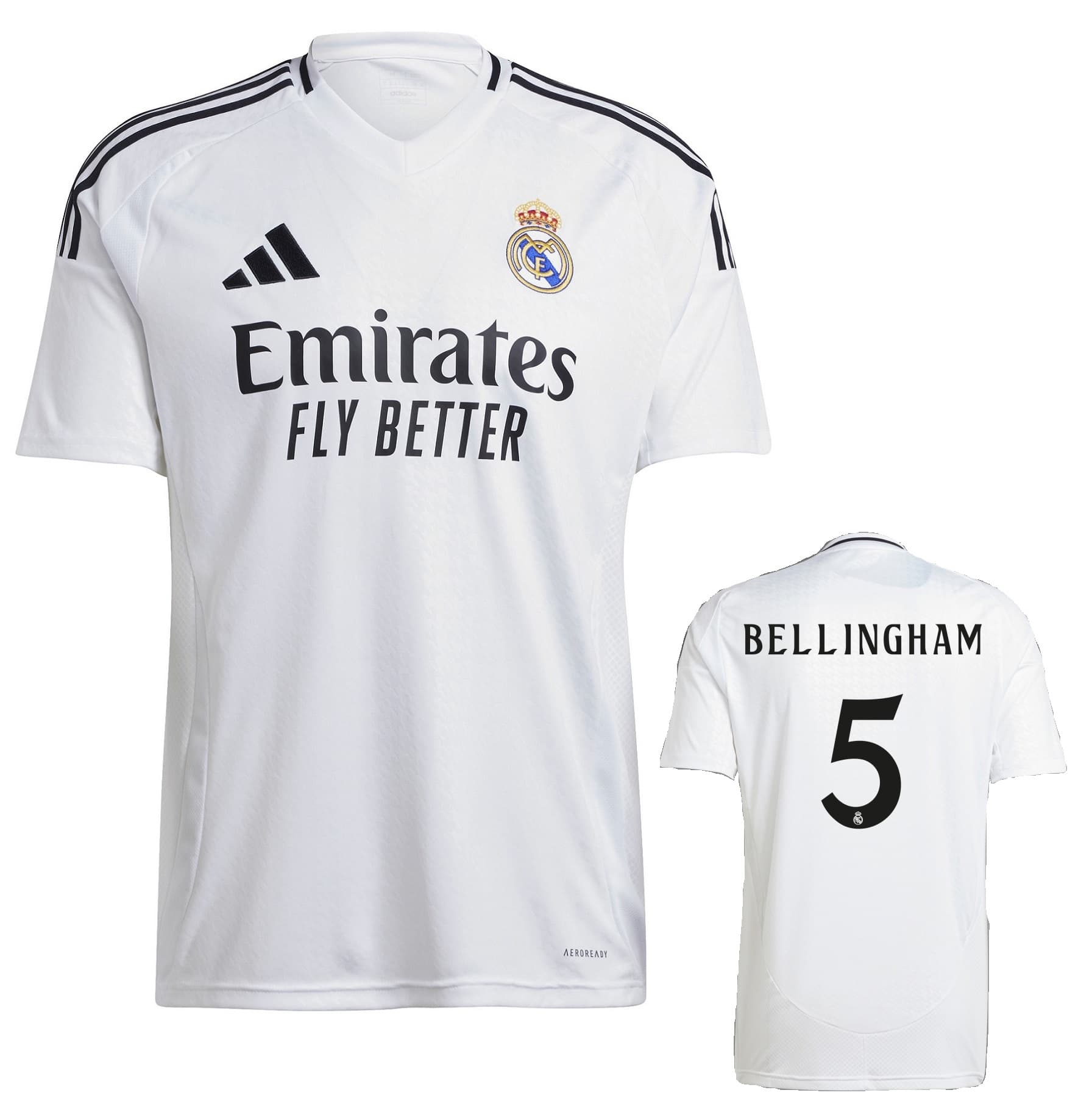 REAL MADRID MAGLIA BAMBINO BELLINGHAM 2024-25