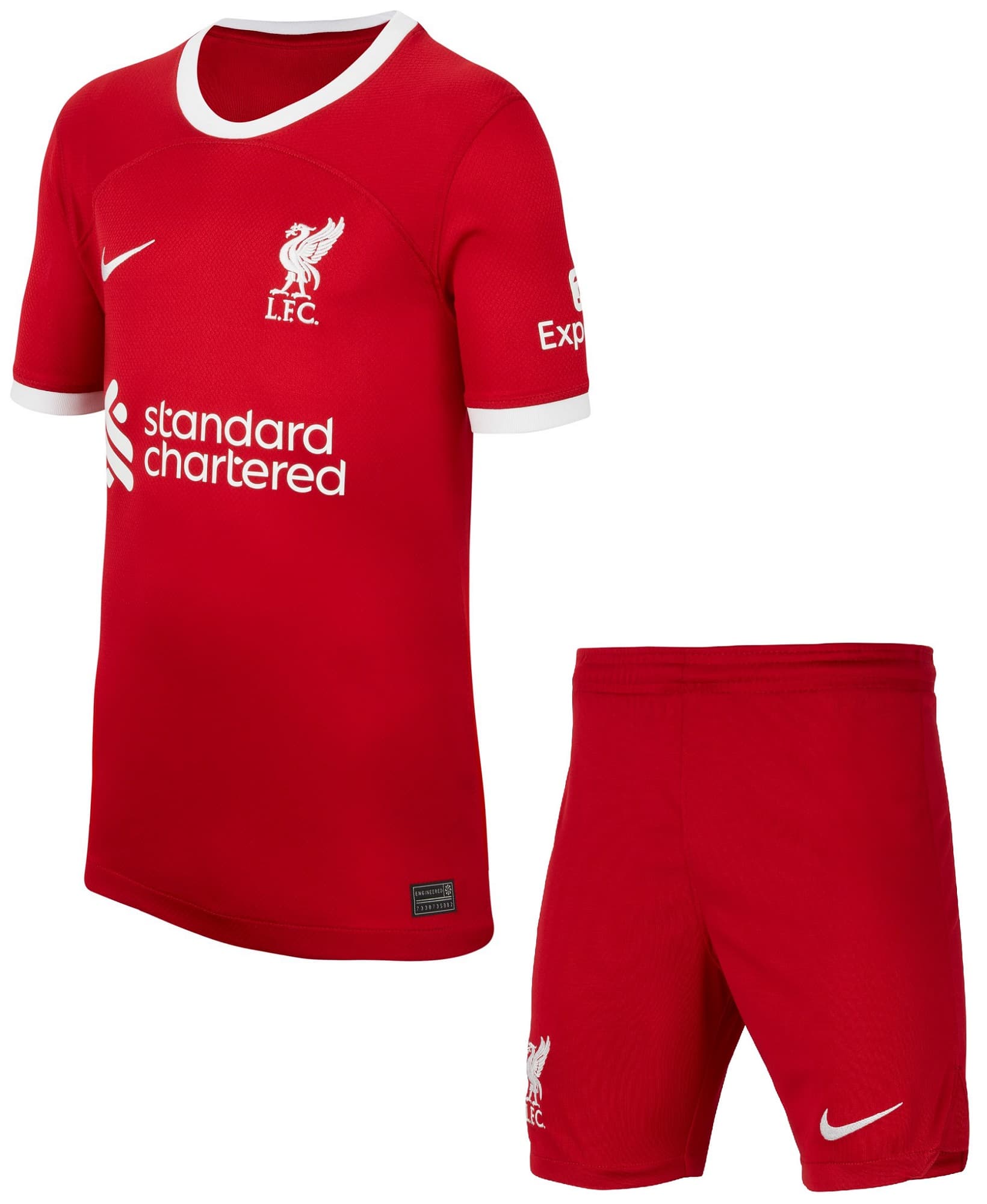 LIVERPOOL COMPLETO BAMBINO HOME 2023-24 - Immagine 1