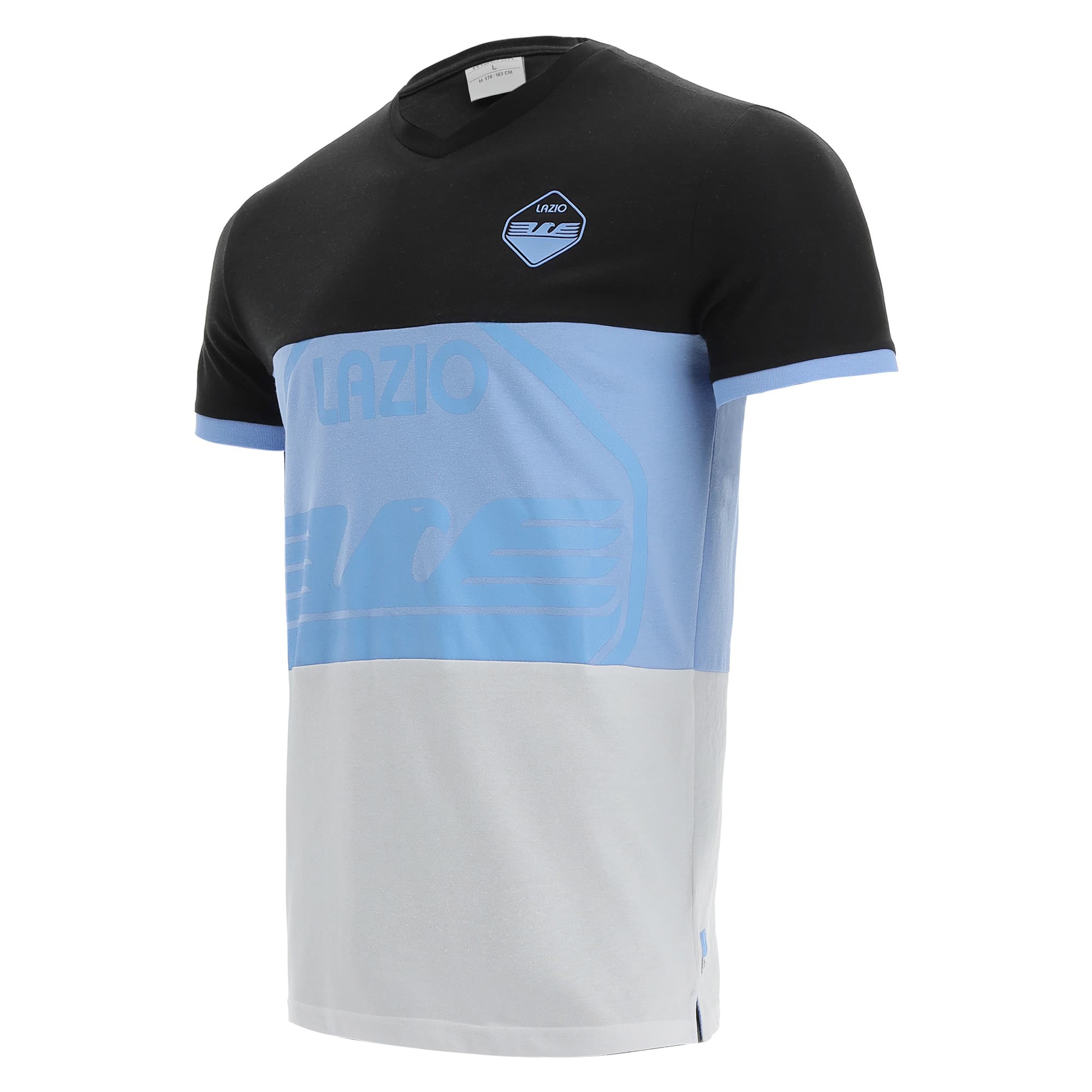 SS LAZIO FAN TRICOLOR T-SHIRT 2021-22