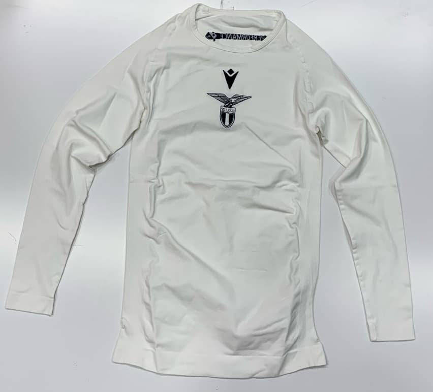 SS LAZIO LONG SLEEVES WHITE UNDERSHIRT 2021-22
