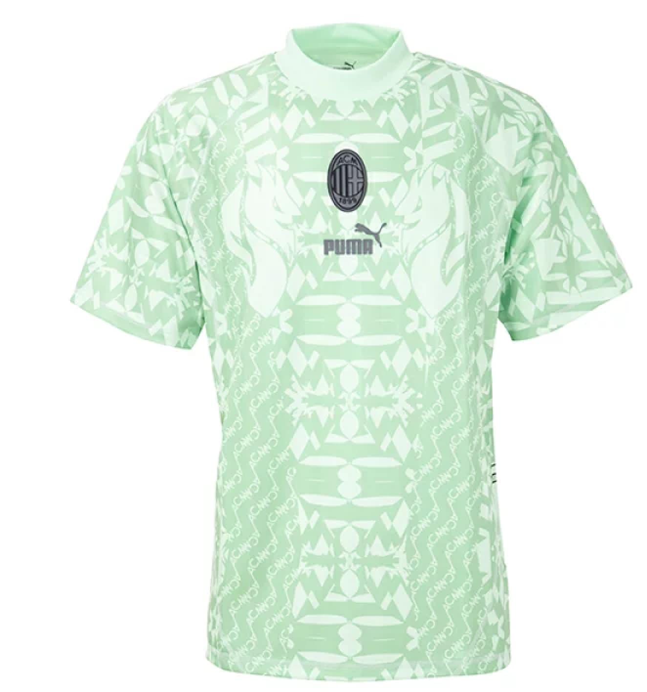 AC MILAN STATEMENT RETRO SHIRT 2024-25 - Image 1