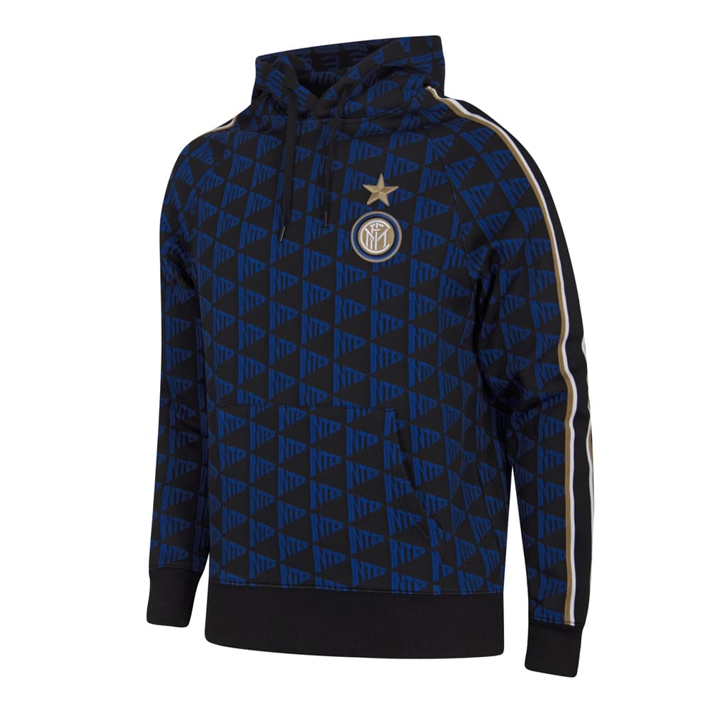FC INTER FELPA CAPPUCCIO ALL OVER PATTERN COPA