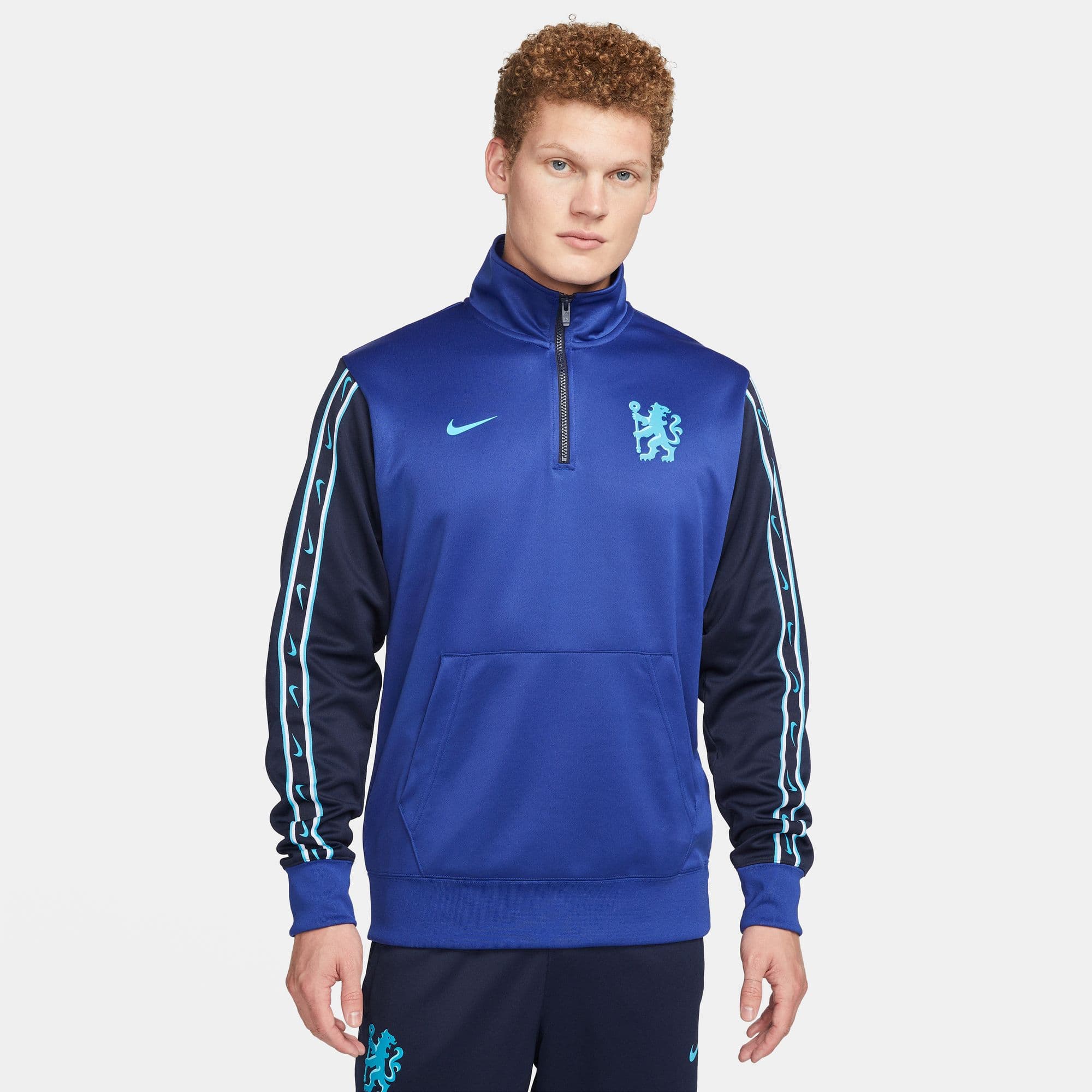 CHELSEA POLY BLUE JACKET 2022-23